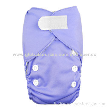 Wholesale Cloth Diaper, Velcro Closure, Breathable and Waterproof TPU